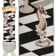 Checkmate Silk Suspenders Checkmate Silk Suspenders