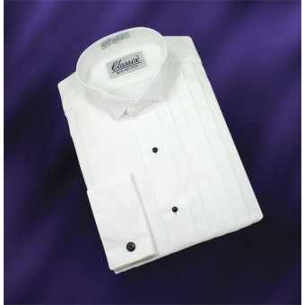 Classix Wing Collar Tuxedo Shirt