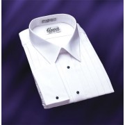 Classix Lay Down Collar Tuxedo Shirt Classix Lay Down Collar Tuxedo Shirt