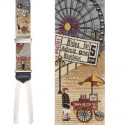 Limited Edition Boardwalk Brace: 100% Woven Silk Limited Edition Boardwalk Brace: 100% Woven Silk