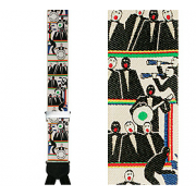 Limited Edition Silky Slim's Jazz Band Brace: 100% Woven Silk Limited Edition Silky Slim's Jazz Band Brace: 100% Woven Silk