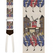 Limited Edition Mademoiselle Brace: 100% Woven Silk Limited Edition Mademoiselle Brace: 100% Woven Silk