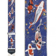 Limited Edition Don't Get Koi with Me Brace: 100% Woven Silk Limited Edition Don't Get Koi with Me Brace: 100% Woven Silk