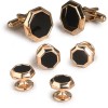 Gold Tone Cufflinks and Studs