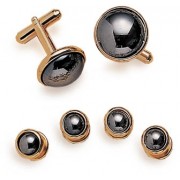 Gold Security Cufflinks and Studs Gold Security Cufflinks and Studs