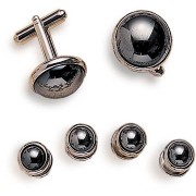 Silver Security Cufflinks and Studs Silver Security Cufflinks and Studs