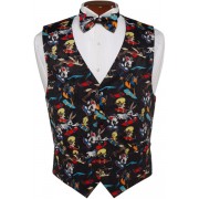 Looney Tunes Vest and Bow Tie Set