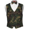 Camouflage Tuxedo Vests