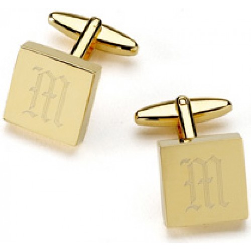 Addison High Polish Brass Cufflinks