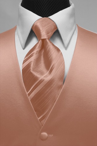 Custom Color Marquis Vest and Tie Set