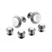 Matte Finish Cufflinks and Studs