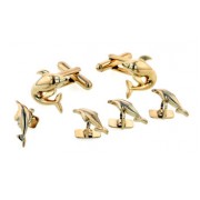 Dolphin Cufflinks and Studs Dolphin Cufflinks and Studs