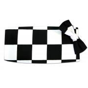 Victory Racing Flag Cummerbund and Tie Set