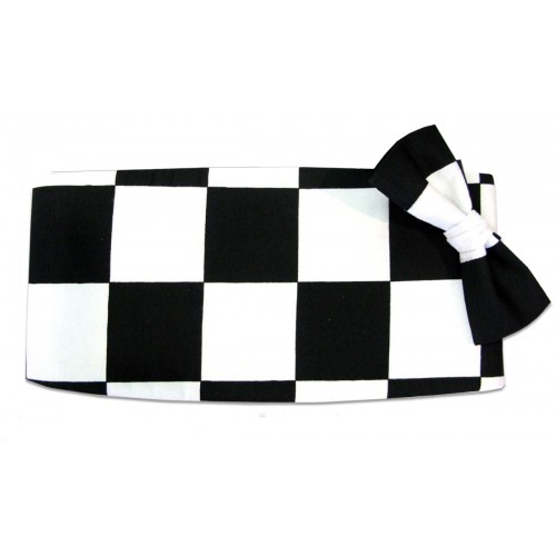 Victory Racing Flag Cummerbund and Tie Set