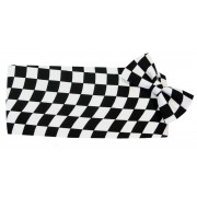 Wavy Victory Flag Cummerbund and Tie Set