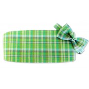 Lucky Plaid Cummerbund and Tie Lucky Plaid Cummerbund and Tie
