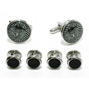Zebra Cufflinks and Studs Zebra Cufflinks and Studs