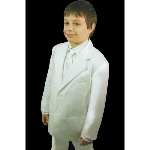 Boy's Formal White Suit