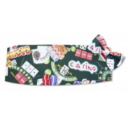 Las Vegas Casino Games Cummerbund and Tie Set