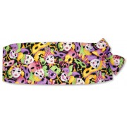 Mardi Gras Jesters Cummerbund and Bow Tie