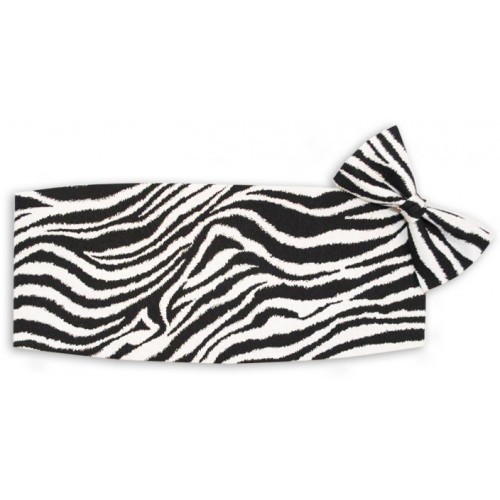 Bold Zebra Cummerbund and Tie Set