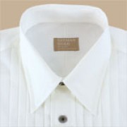 Gitman Big and Tall Lay Down Collar Tuxedo Shirt Gitman Big and Tall Lay Down Collar Tuxedo Shirt