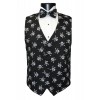 Skull and Crossbones Themed Tuxedo Accessories