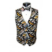 Las Vegas Slots Tuxedo Vest and Bow Tie Set