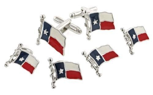 Texas Flag Cufflinks and Studs