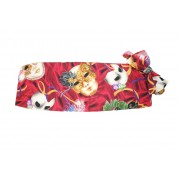 Mardi Gras Phantom Mask Cummerbund and Bow Tie Set