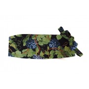 Napa Valley Grapes Cummerbund and Bow Tie Set