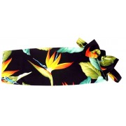 Hawaiian Bird of Paradise Cummerbund and Bow Tie Set Hawaiian Bird of Paradise Cummerbund and Bow Tie Set