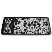 Mickey Mouse Faces Cummerbund and Bow Tie Set