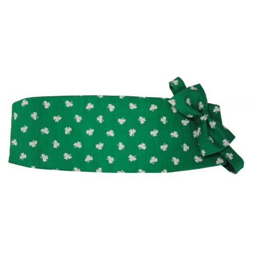 Saint Patrick's Shamrocks Cummerbund and Tie Set