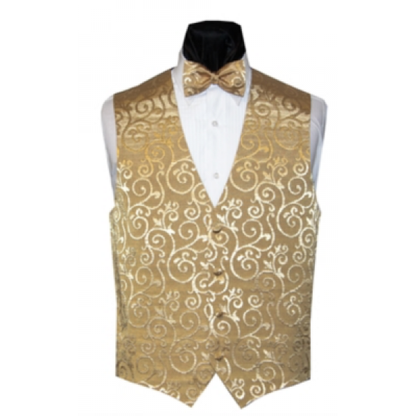 Golden Tapestry Bow Tie Golden Tapestry Bow Tie