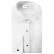 Cristoforo 1/4" Pleated Wingtip Collar Cristoforo 1/4" Pleated Wingtip Collar