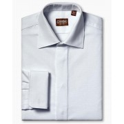 Gitman Medium Spread Collar Cotton Pique French Cuff Tuxedo Shirt Gitman Medium Spread Collar Cotton Pique French Cuff Tuxedo Shirt