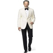 Ike Behar Light Ivory Dinner Jacket 