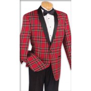 Plaid Shawl "Oxford" Tuxedo Jacket & Pants Set Plaid Shawl "Oxford" Tuxedo Jacket & Pants Set